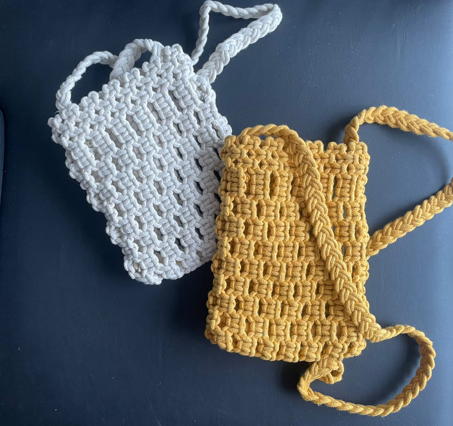 Macrame Mobile Sling Bag by Livoxtic