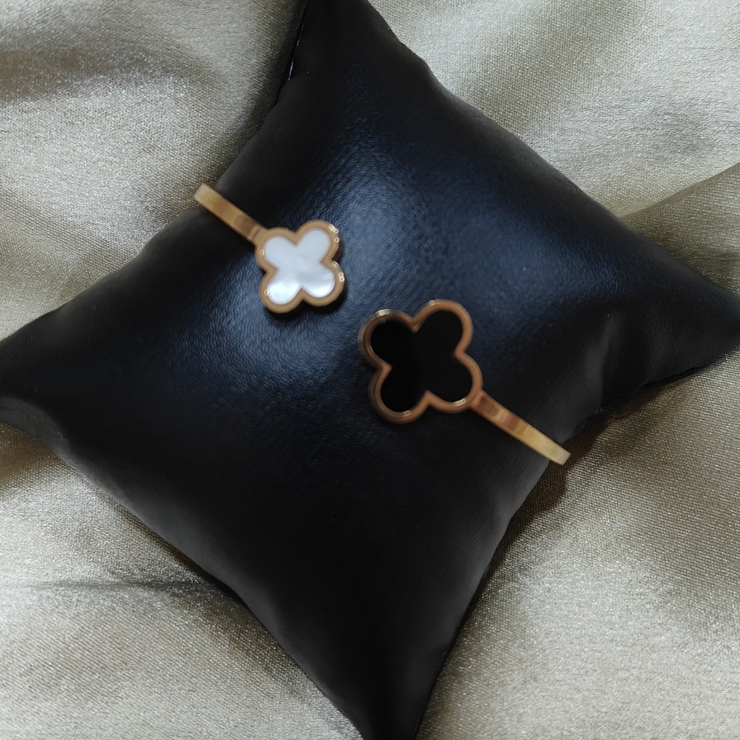 Dual Tone Graceful Bracelet