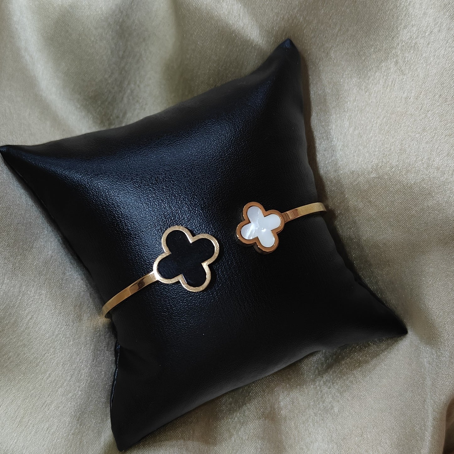 Dual Tone Graceful Bracelet