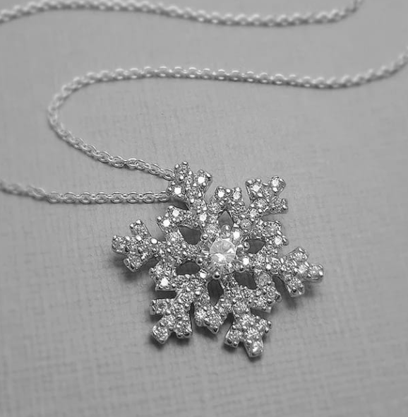 Ice Crystal pendant set