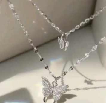 Butterfly Double Necklace