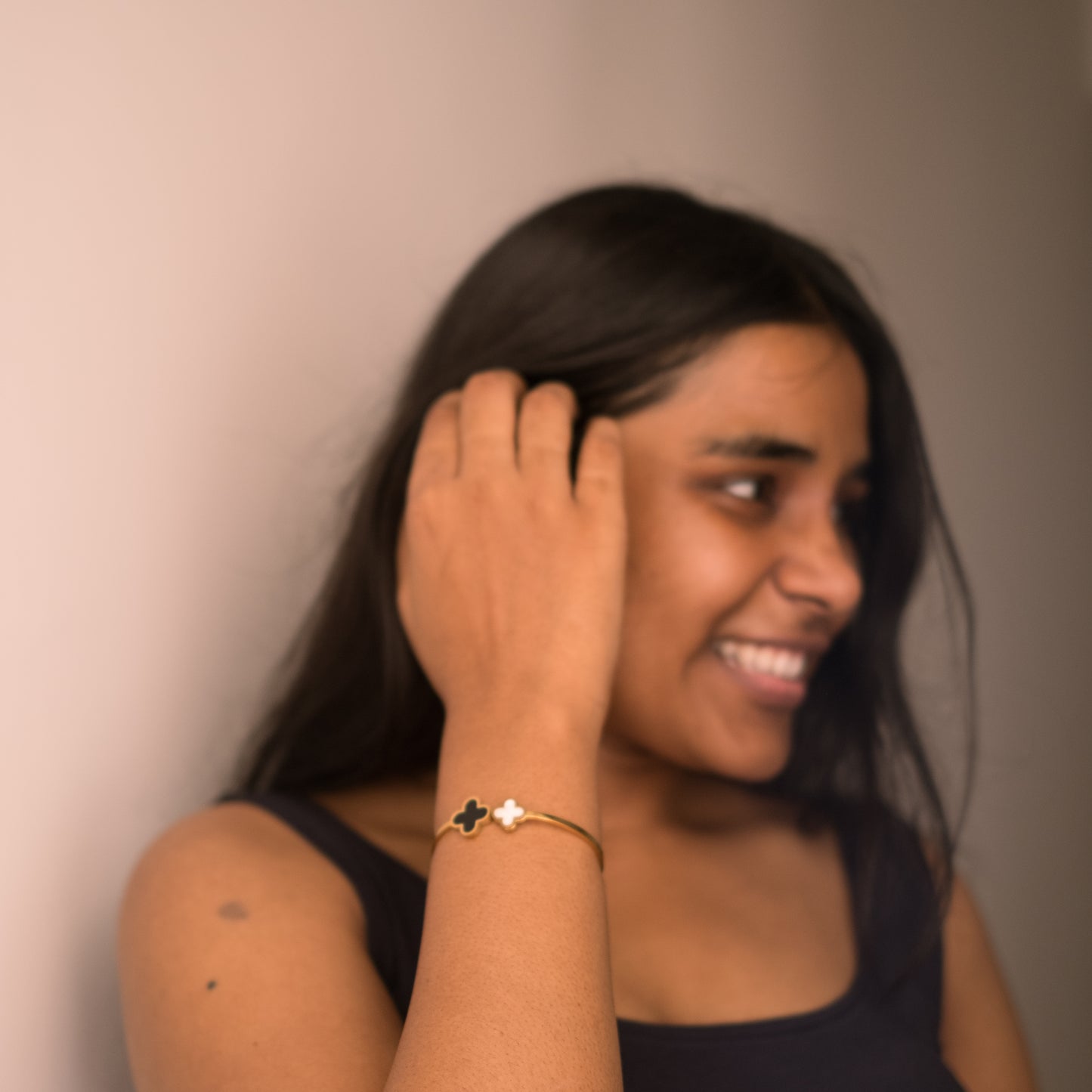 Dual Tone Graceful Bracelet